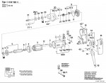 Bosch 0 602 120 021 GR.55 High Frequency Drill Spare Parts